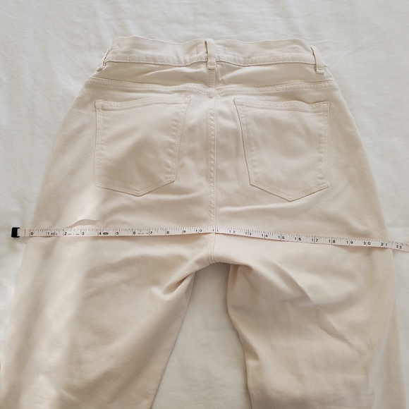 Maternity Hatch + Vintage Patti Denim Jeans - Set Of 3 Blue, Ivory, Black - Picture 12 of 16